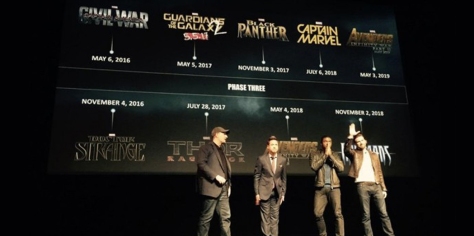 Marvel Studios Phase Three feat