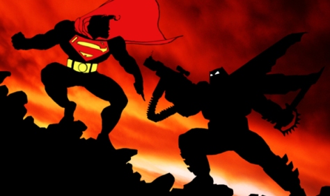 Batman v Superman in The Dark Knight Returns