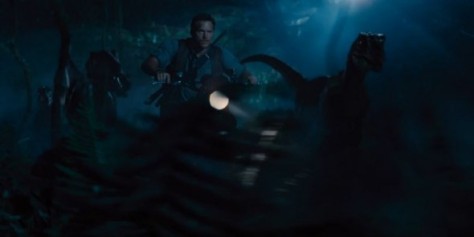 Jurassic WOrld Chris Pratt Raptor Motorcycle