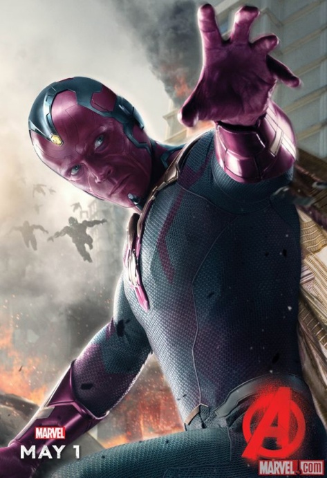 Avengers Age of Ultron Vision Character Poster