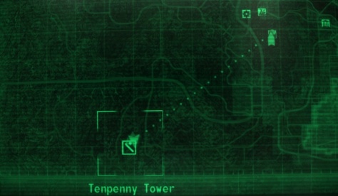 Fallout tenpenny tower map