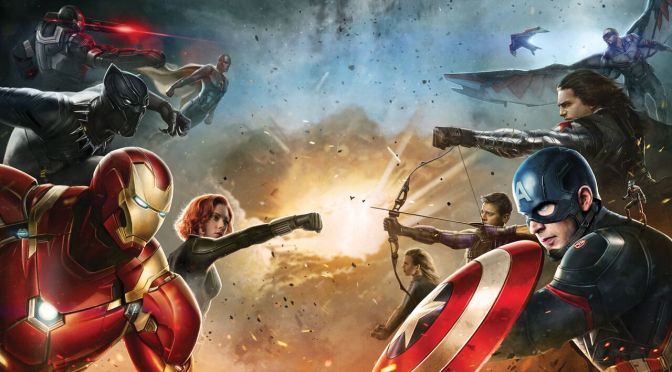 Promo Art for Captain America: Civil War