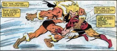X-Men Mutant Massacre - wolverine vs sabretooth