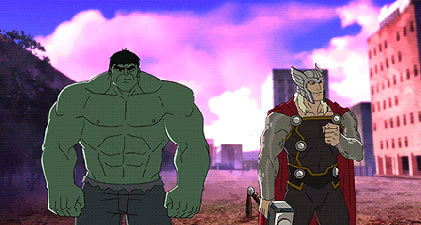 hulk and thor